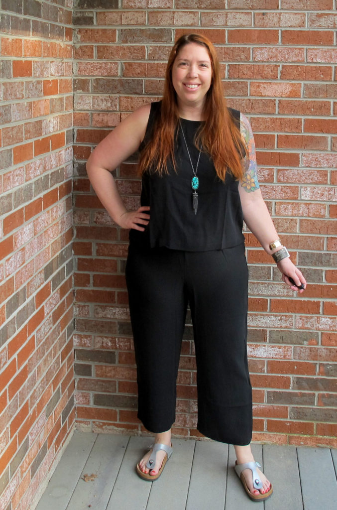 Review: Eileen Fisher Silk Straight Crop Pants - Pocketful of Joules